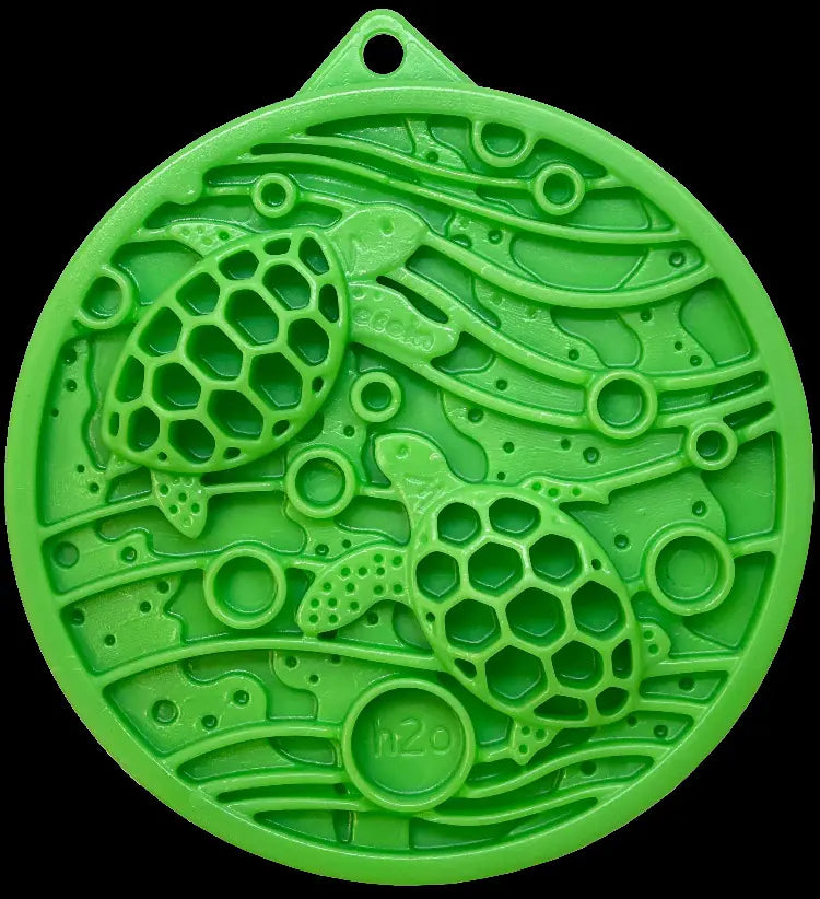 Interactive Slow Feeder Dog Bowl with Mandala Design
